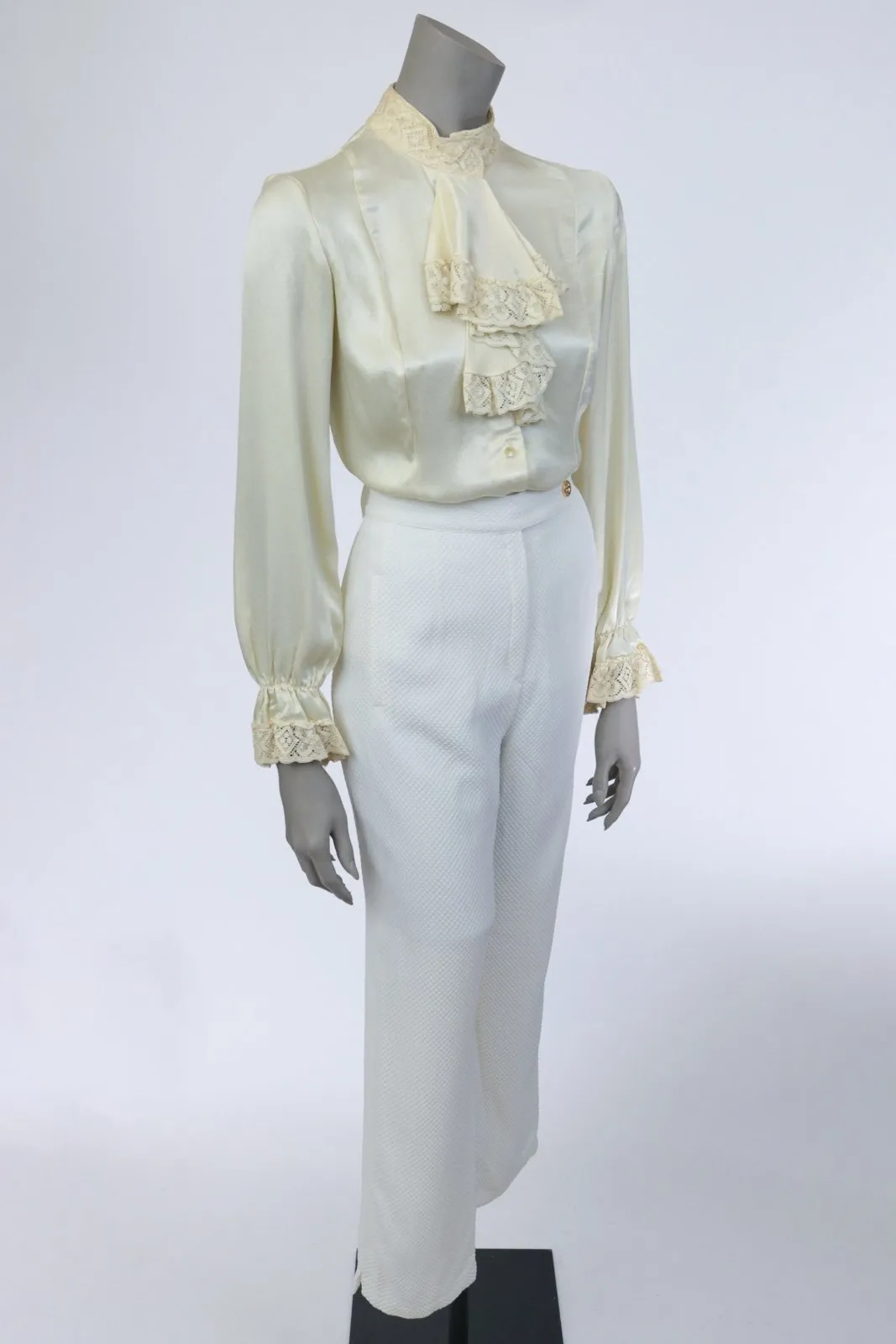1990s Sonia Rykiel Waffle Weave Pants