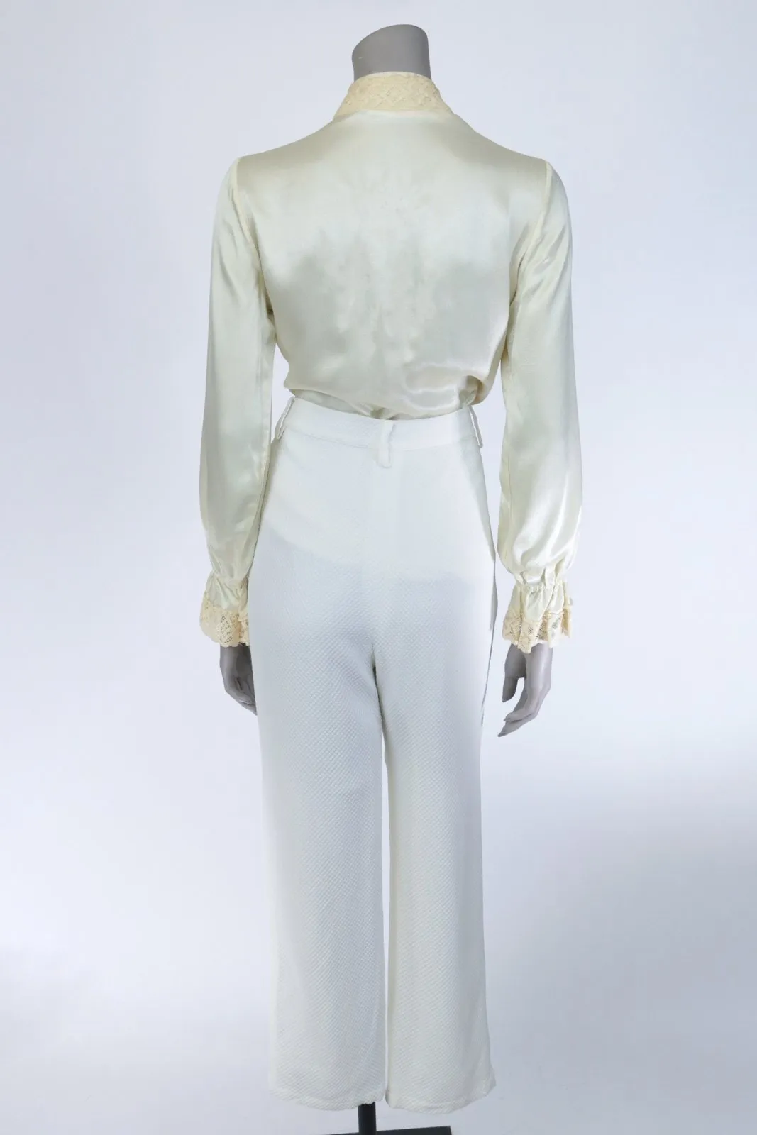 1990s Sonia Rykiel Waffle Weave Pants