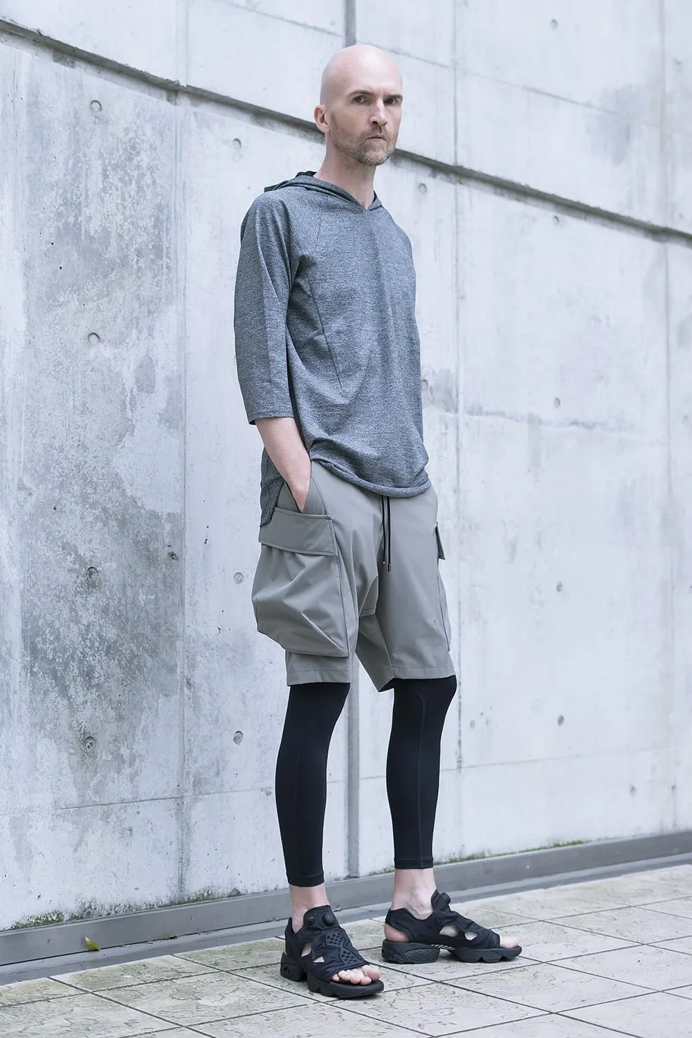 3/4 SLEEVE PARKA Gray - CM-1804