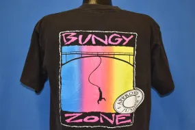 90s Bungy Zone Approved Jumper Neon Sunset t-shirt Extra Large