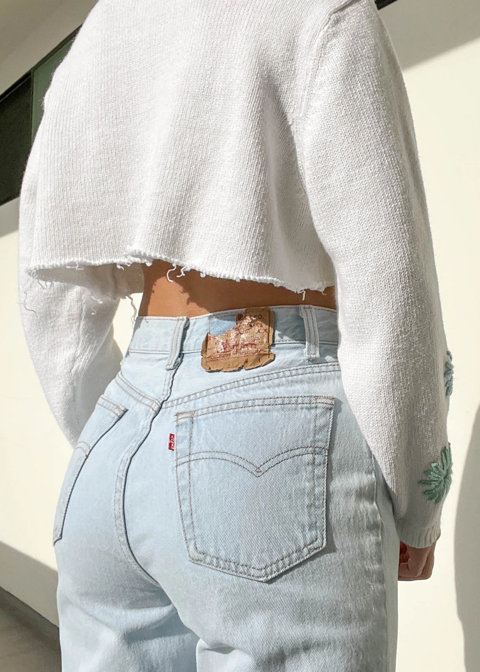90's Pastel Daisy Cardigan (S-L)