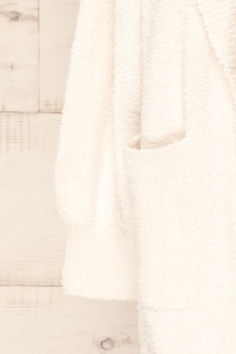 Adragna | Fuzzy Long Cardigan w/ Pockets