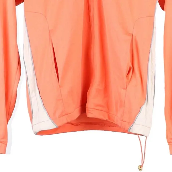 Age 10-11 Diadora Track Jacket - Medium Orange Polyester