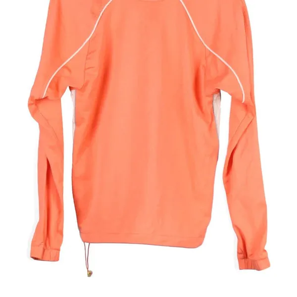 Age 10-11 Diadora Track Jacket - Medium Orange Polyester