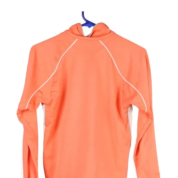 Age 10-11 Diadora Track Jacket - Medium Orange Polyester