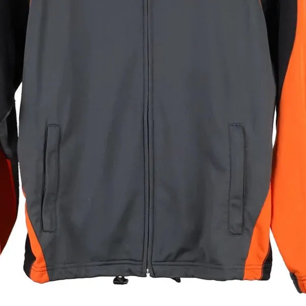 Age 10 Fila Track Jacket - Small Grey Polyester