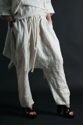 ALEXA Linen Harem Loose Pants