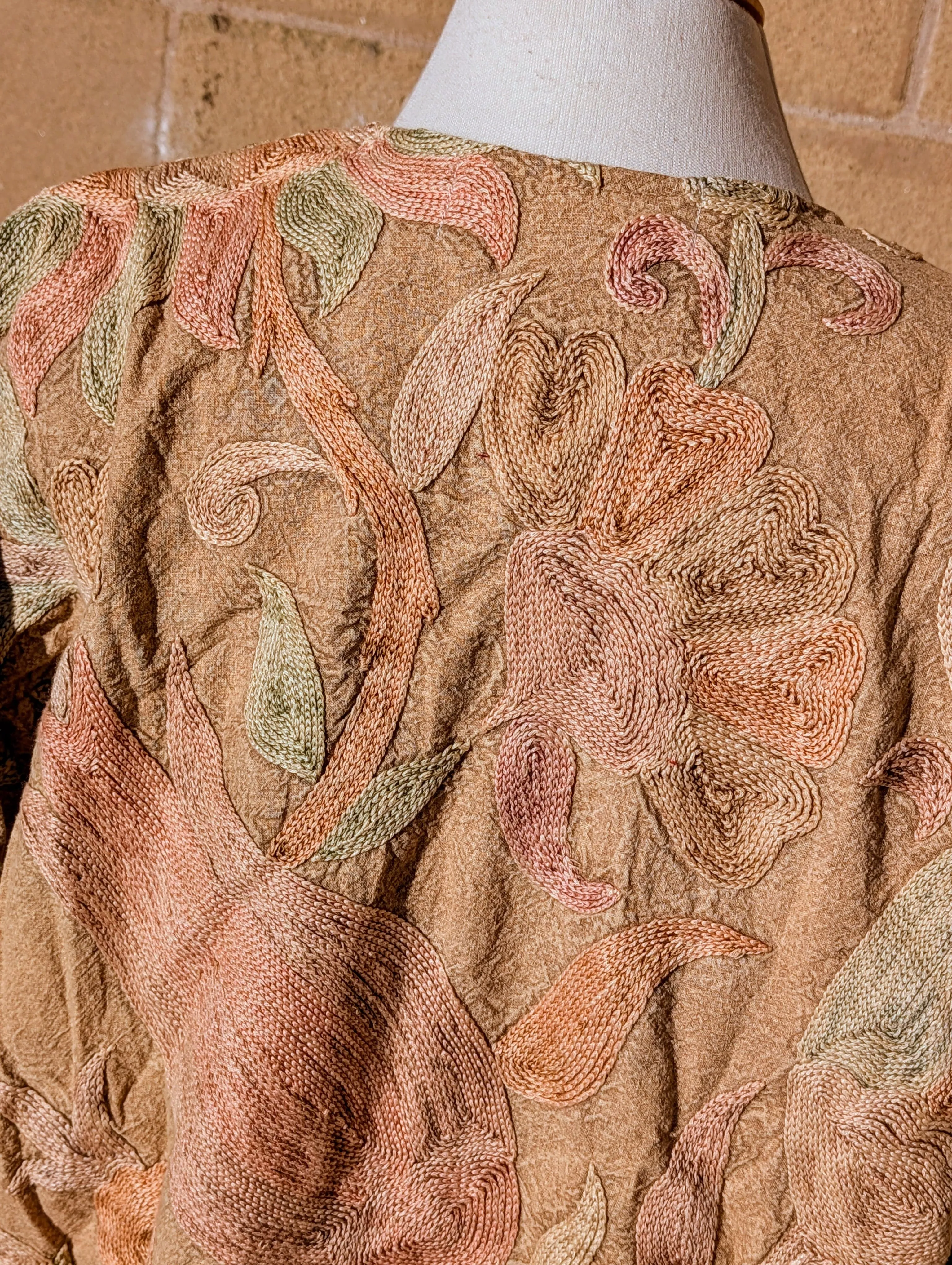 Anika Tapestry Suzani Kimono Ladies Jacket No 19