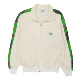 Arena Track Jacket - Medium Cream Polyester