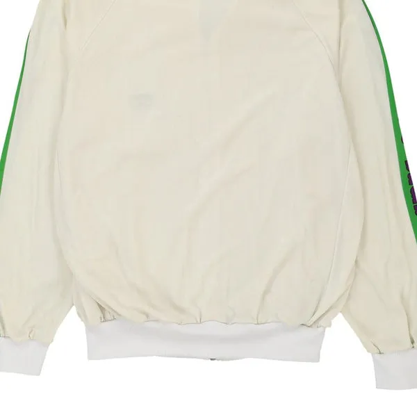 Arena Track Jacket - Medium Cream Polyester