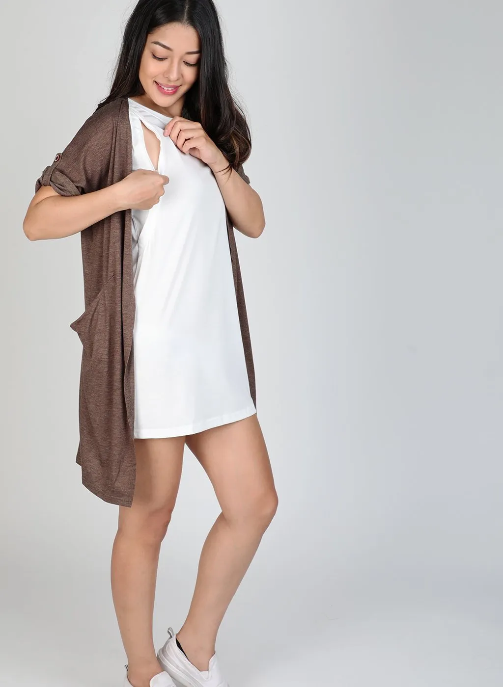 Aria Latte Dress