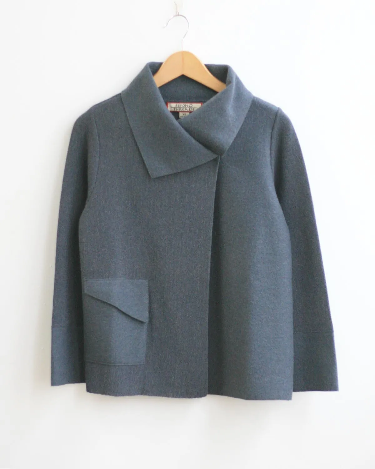 Asymmetric Alpaca Cardigan in Discontinued Colors