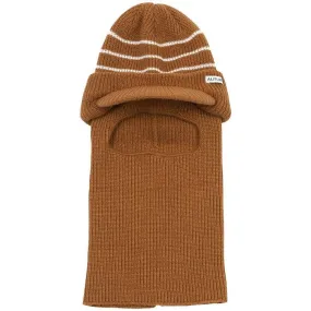 Autumn Visor Balaclava in Work Brown
