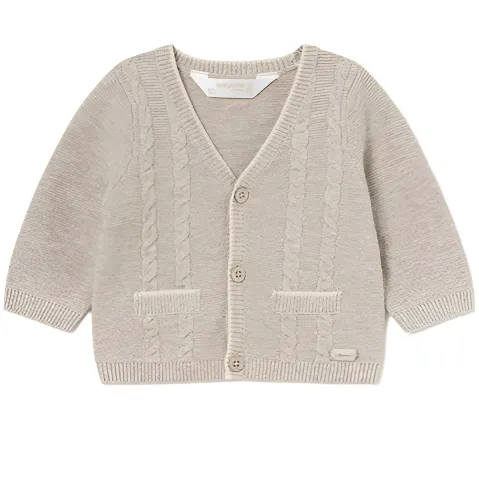 Baby Buttoned Knit Cardigan