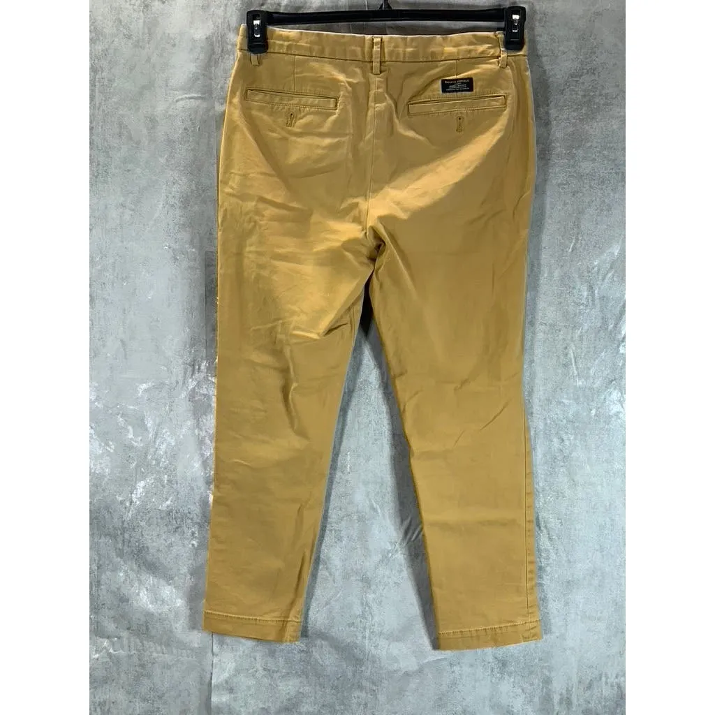 BANANA REPUBLIC Men's Honeycomb Slim Tapered-Fit Grayson Chino Pants SZ 32X30