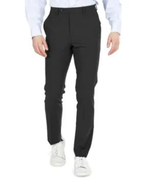 Bar Iii Mens Skinny fit Dress Pants 30 / 32 Black Solid