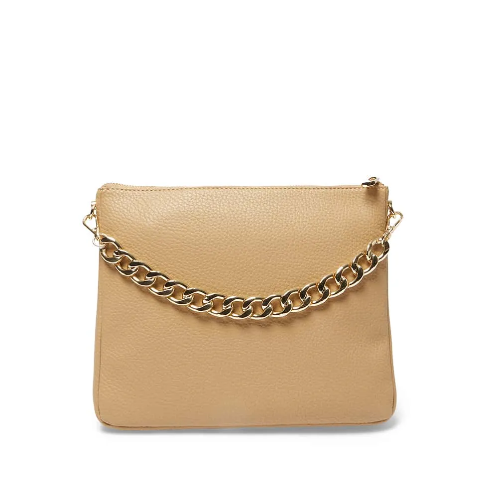 Belize Bag in Latte Pebble