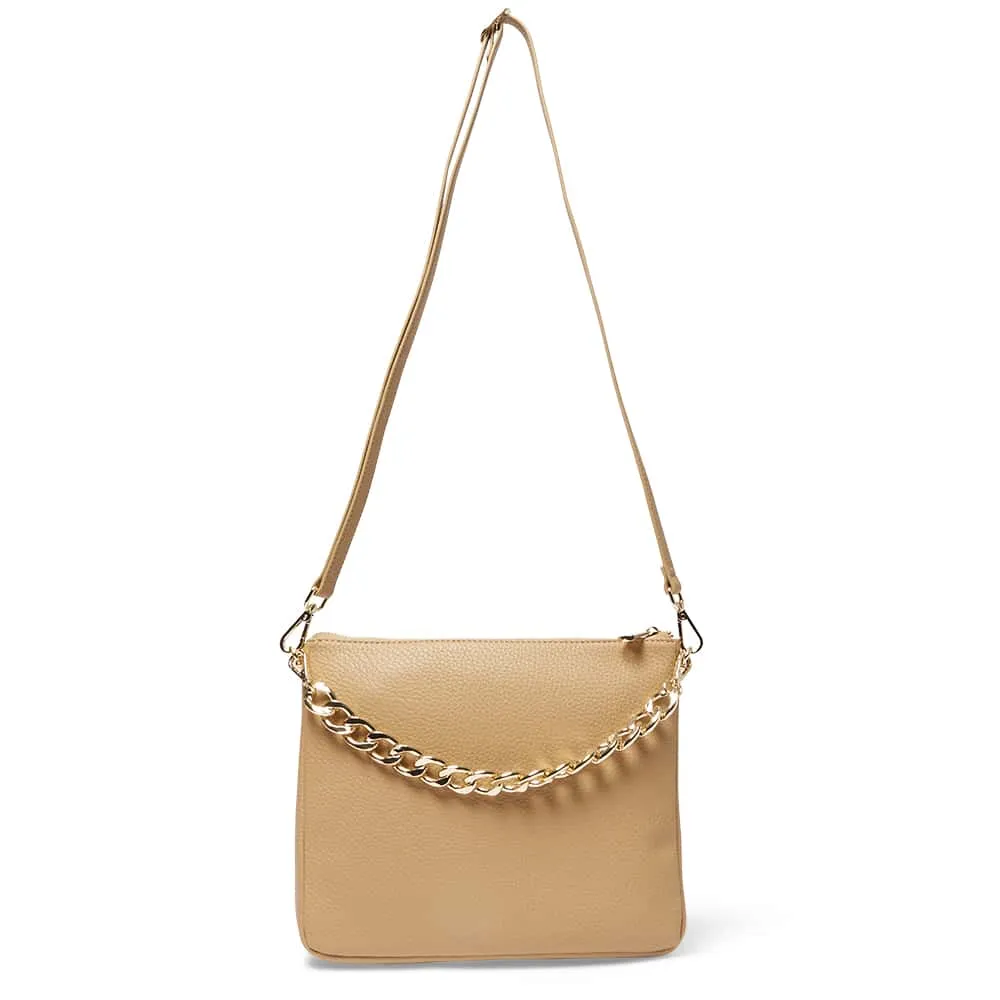 Belize Bag in Latte Pebble