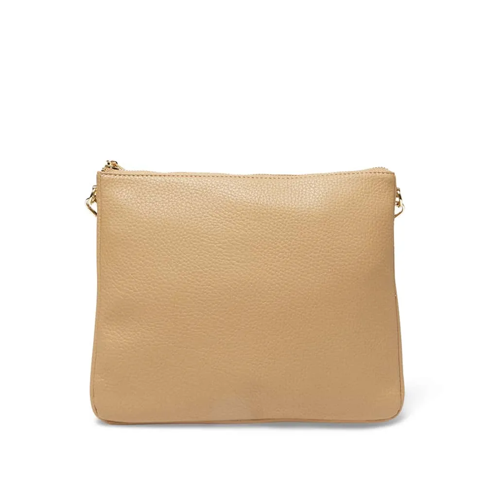 Belize Bag in Latte Pebble