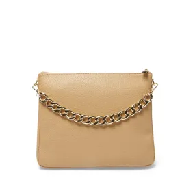 Belize Bag in Latte Pebble