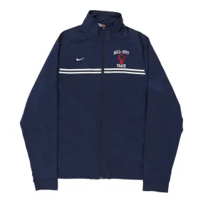 Bell-Jeff Track Nike Track Jacket - Medium Navy Polyester