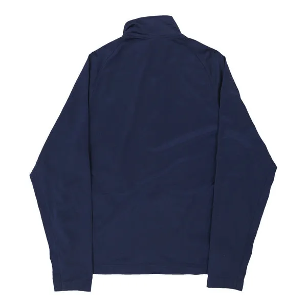 Bell-Jeff Track Nike Track Jacket - Medium Navy Polyester