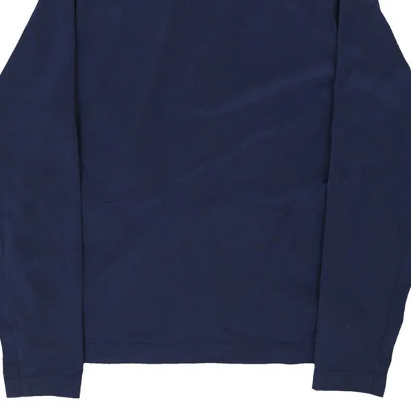 Bell-Jeff Track Nike Track Jacket - Medium Navy Polyester
