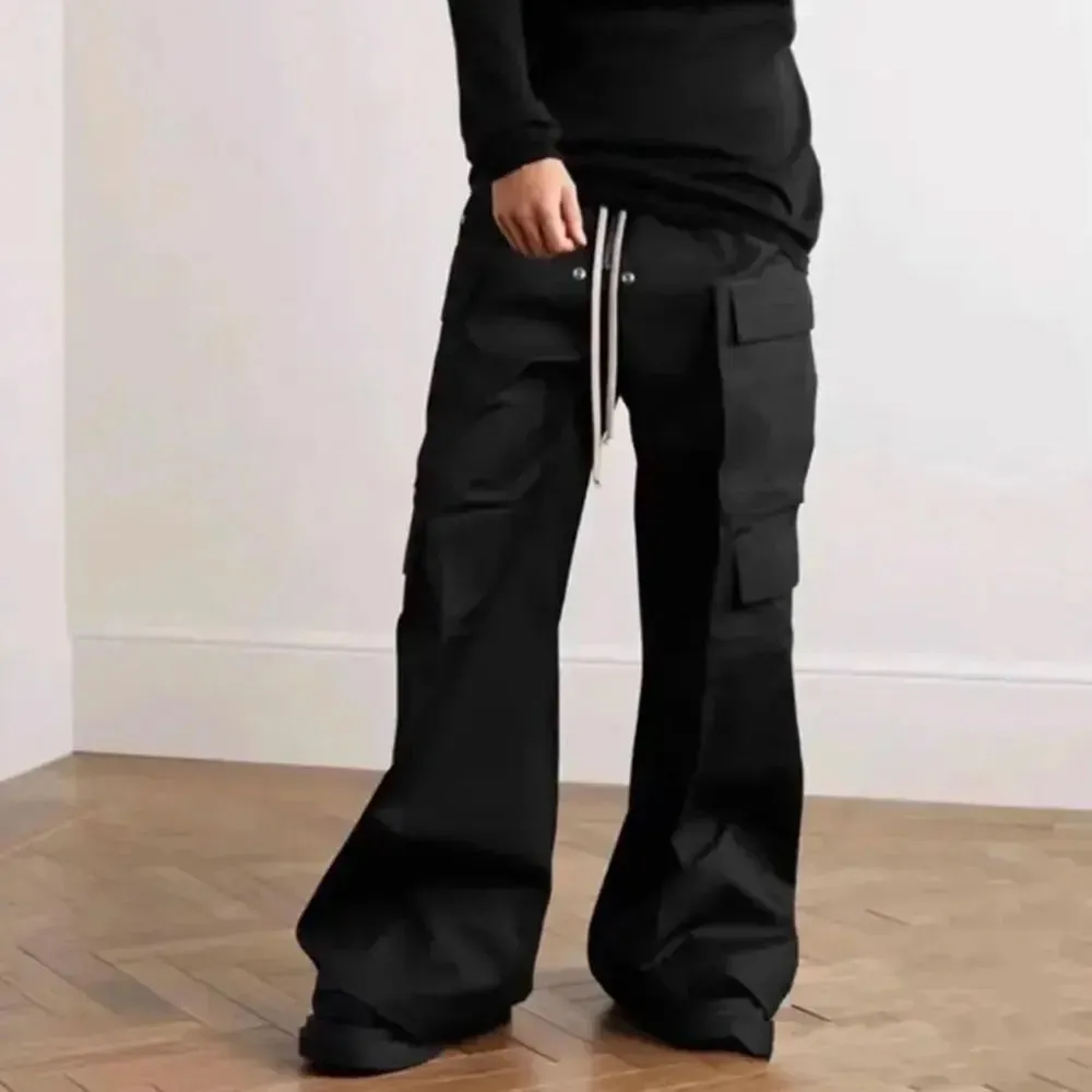 Black Parachute Wide Legs Pant