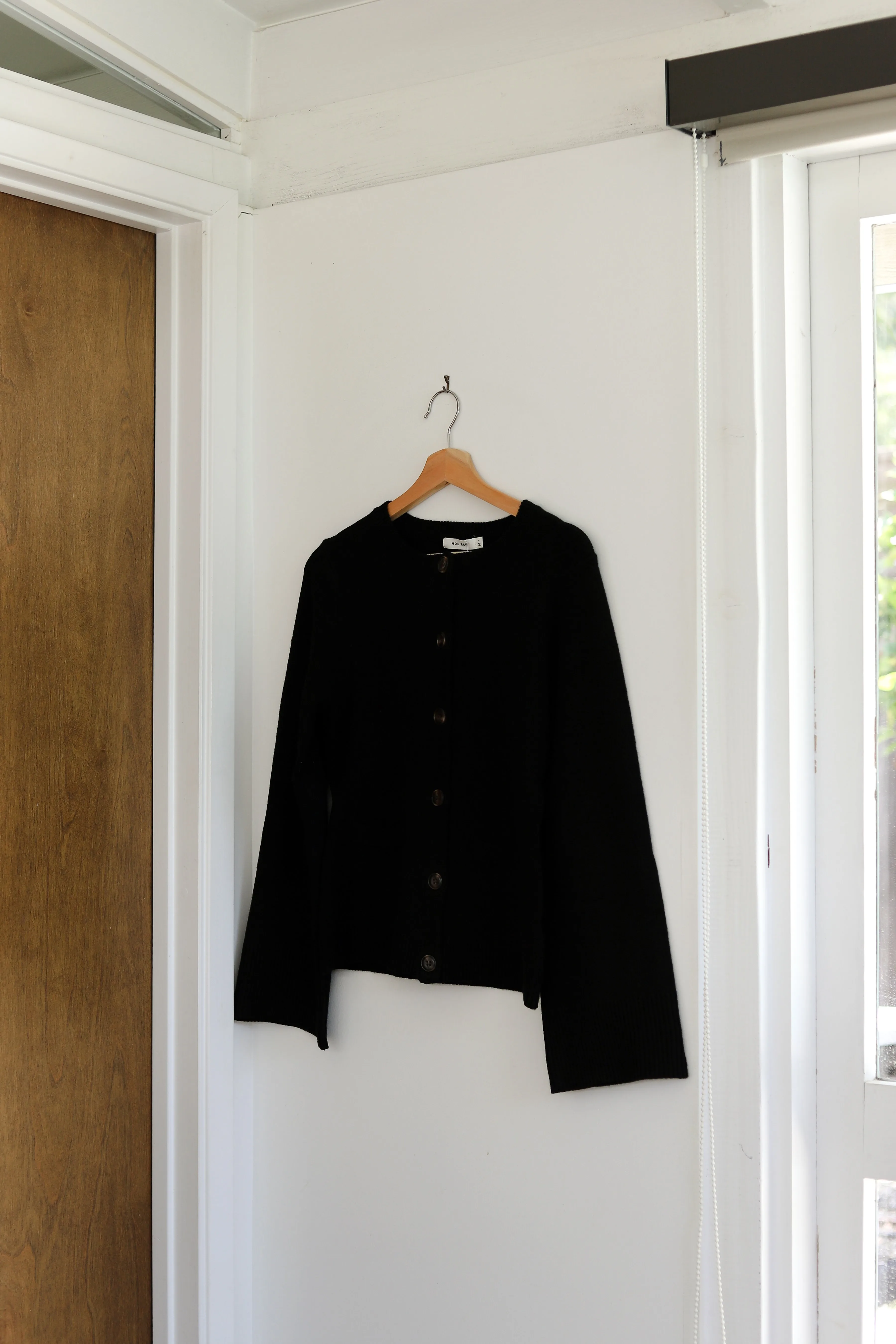 Black Tyler Cardigan