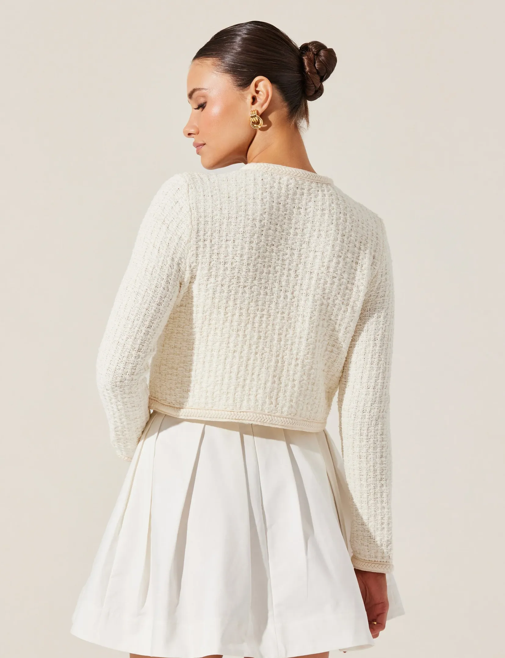 Blaise Cardigan, Cream