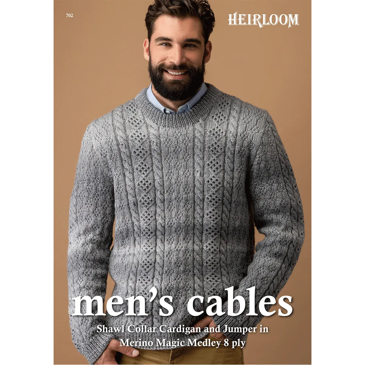 Booklet 702 - Heirloom Men's Cables
