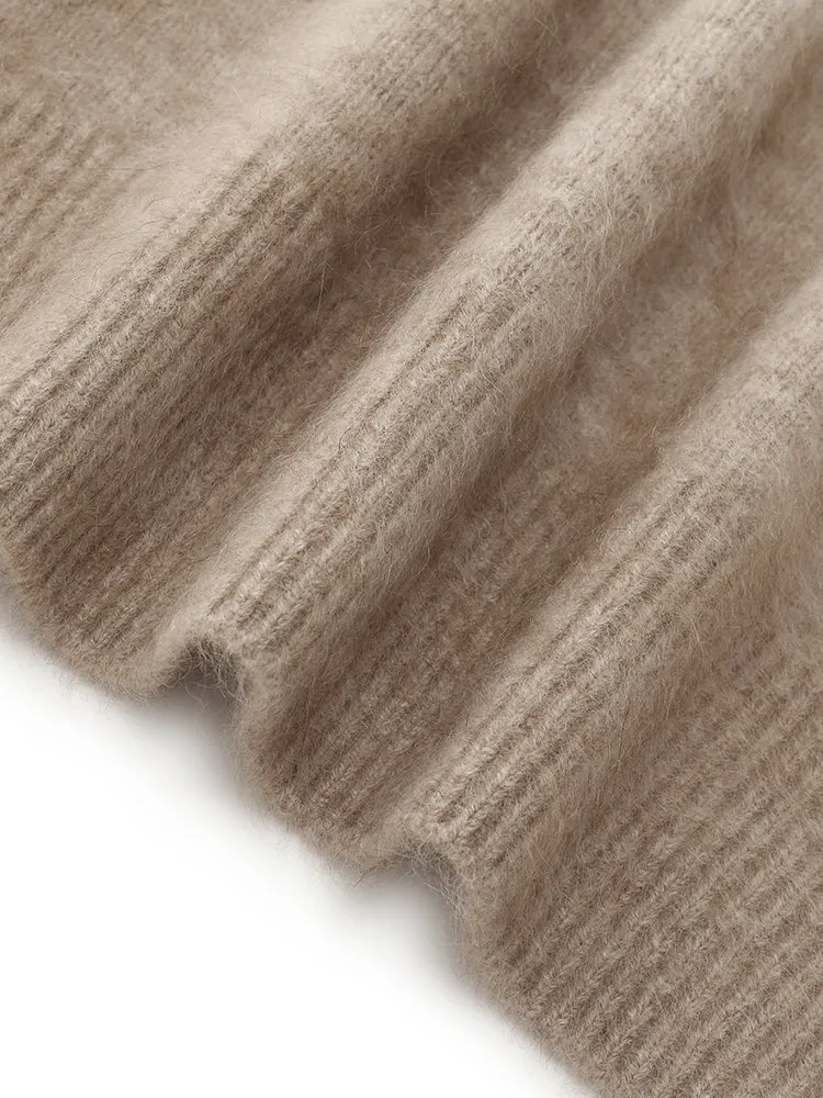 Brushed Cashmere Gradient Women Cardigan
