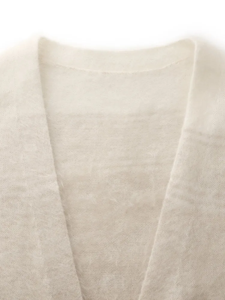 Brushed Cashmere Gradient Women Cardigan