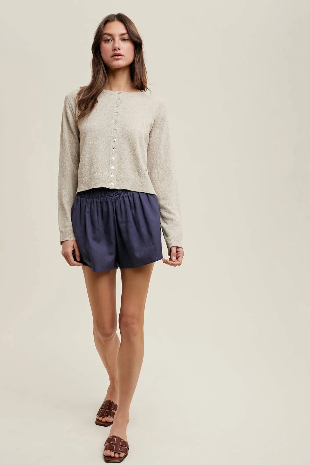 BUTTON-UP CARDIGAN