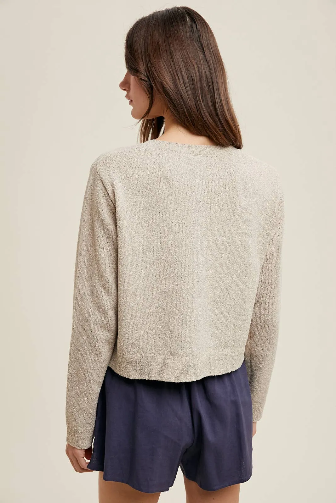 BUTTON-UP CARDIGAN