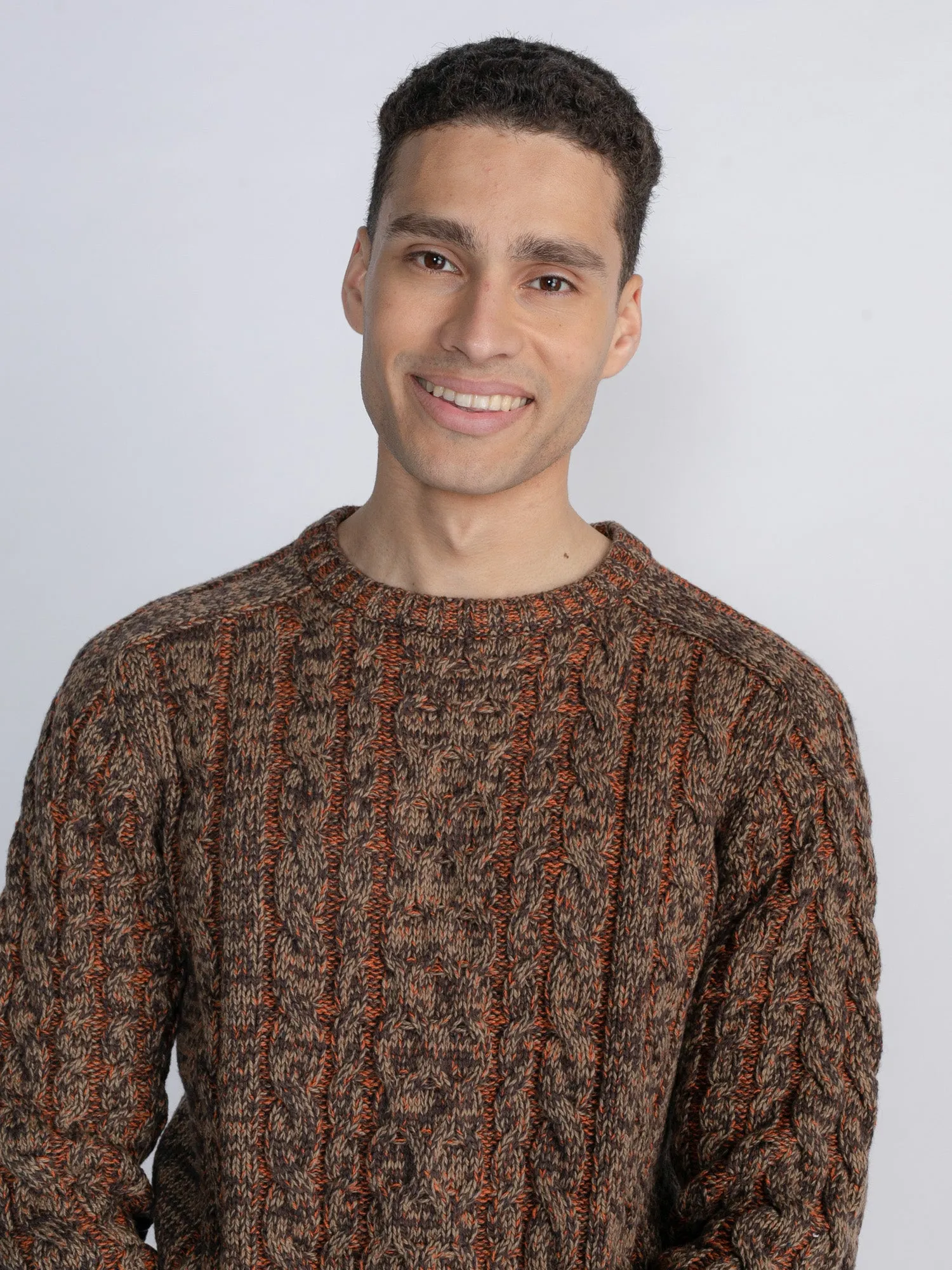 Cable-Knit Pullover Grayslake