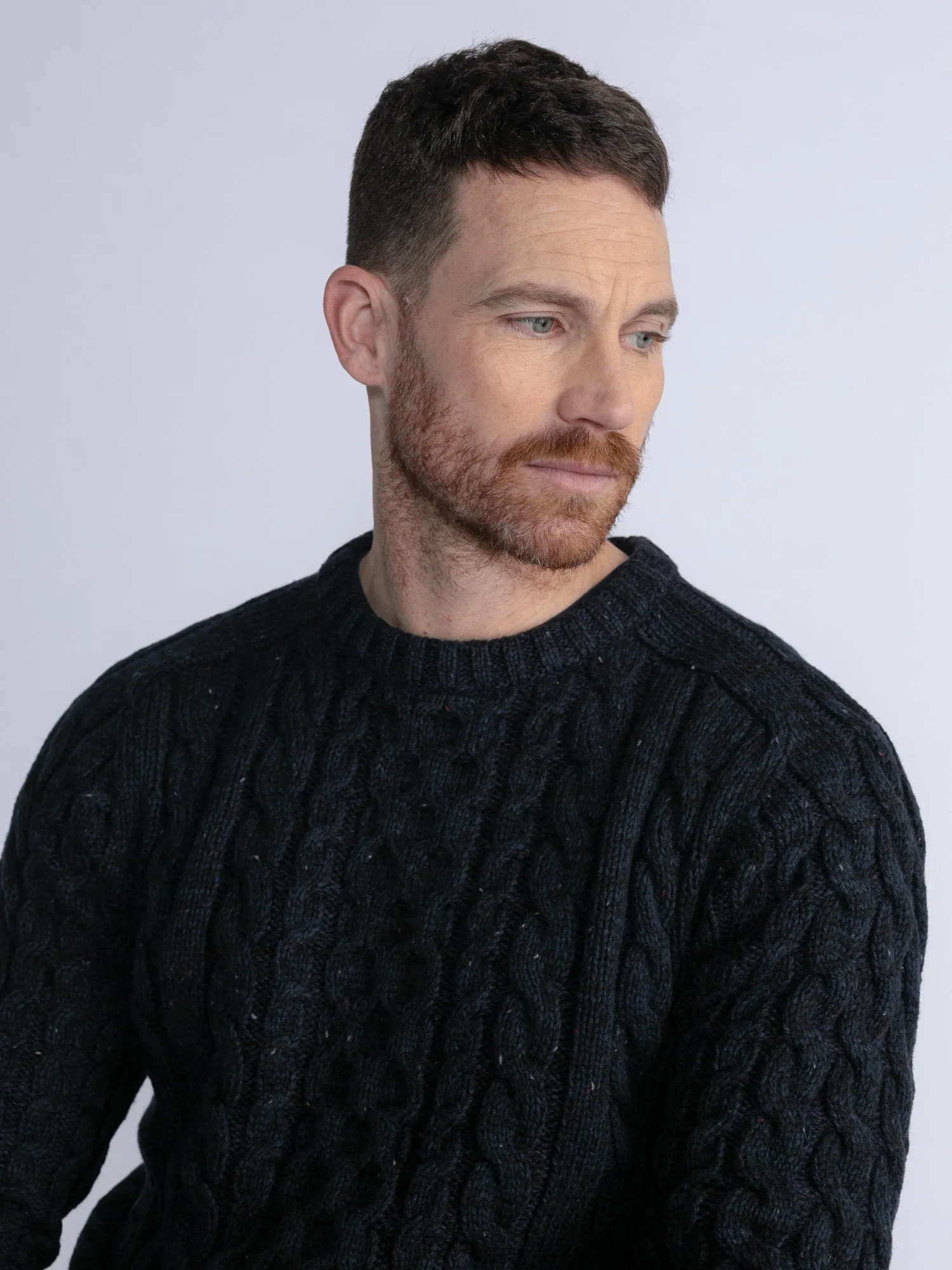Cable-Knit Pullover Grayslake