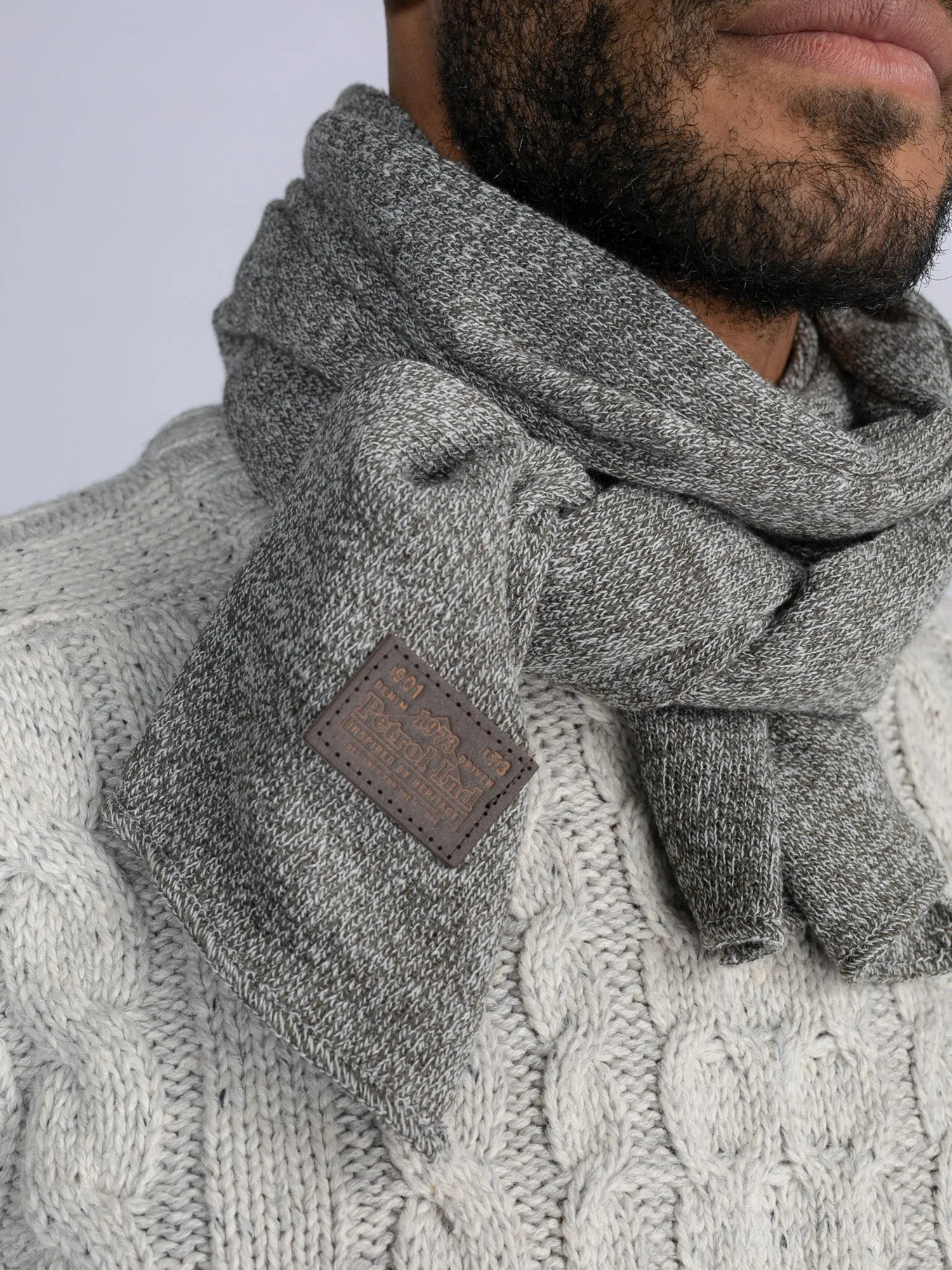 Cable-Knit Pullover Grayslake
