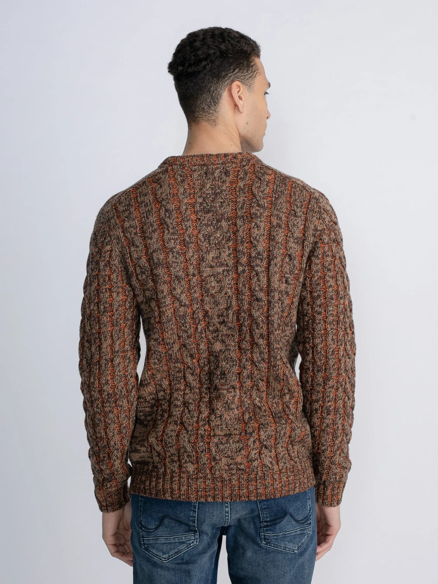 Cable-Knit Pullover Grayslake