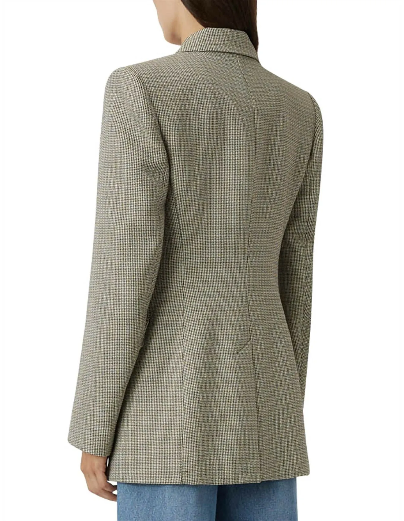 Camilla And Marc Banks Blazer Black Houndstooth Size 8