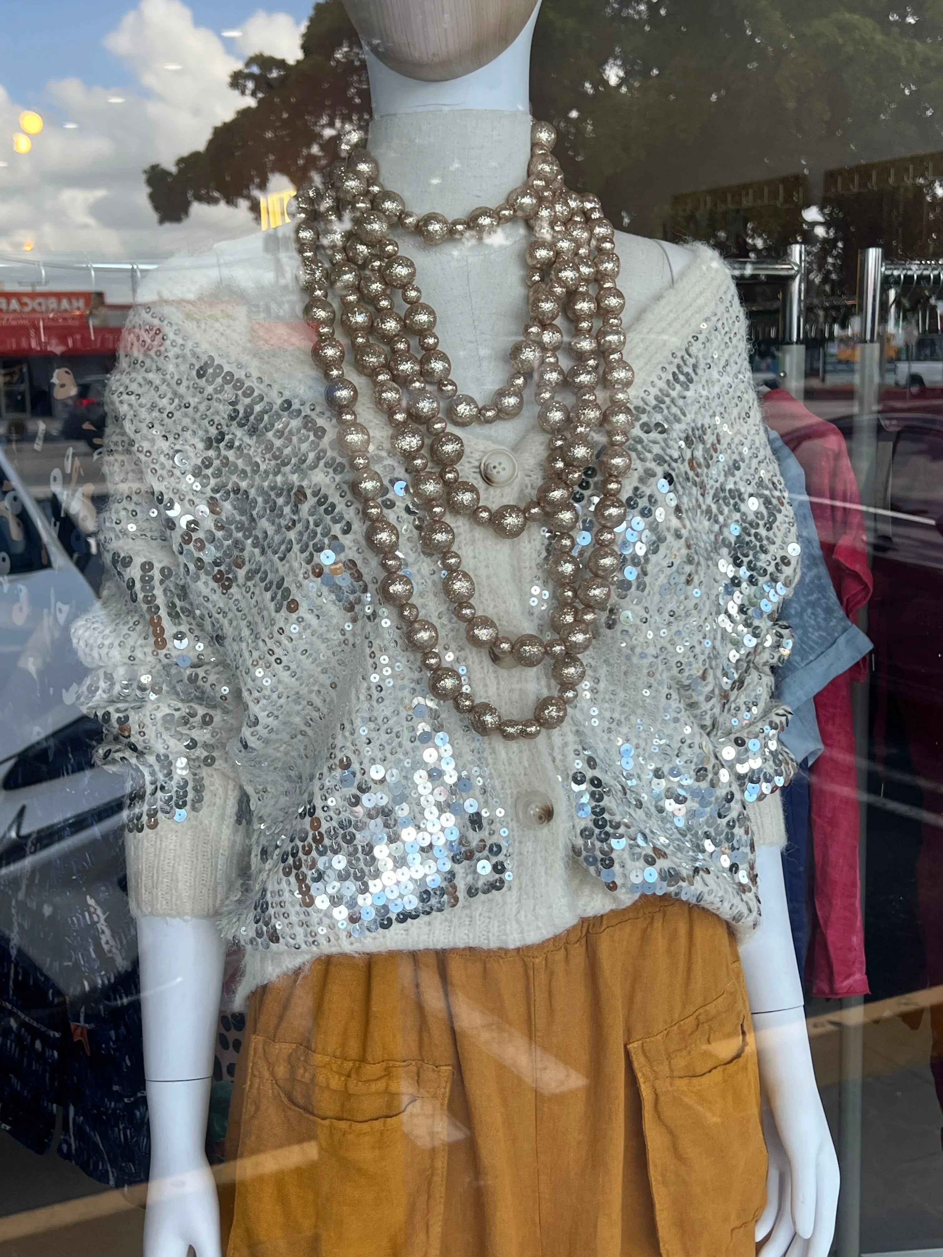 Cardigan Sequins