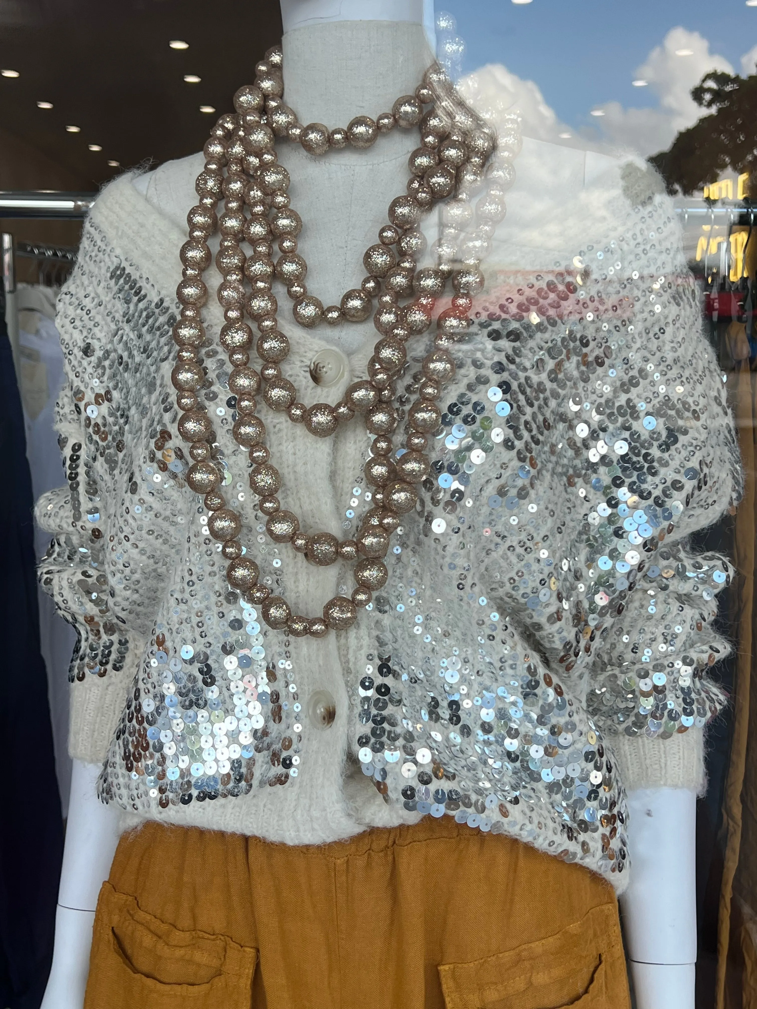Cardigan Sequins