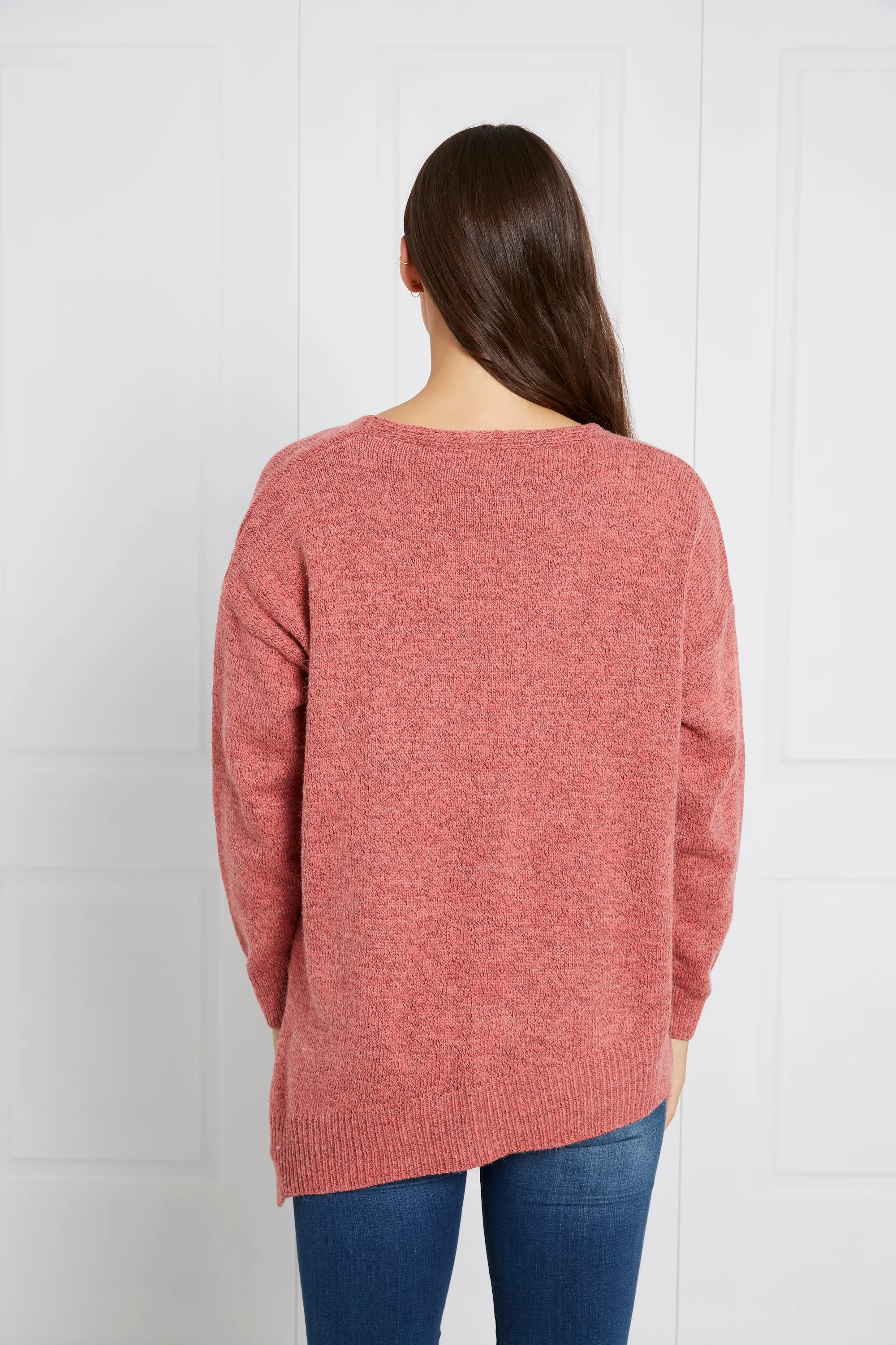 Caroline Morgan Asymetrical Hem Knit
