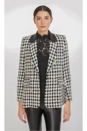 Cassidy Houndstooth Blazer