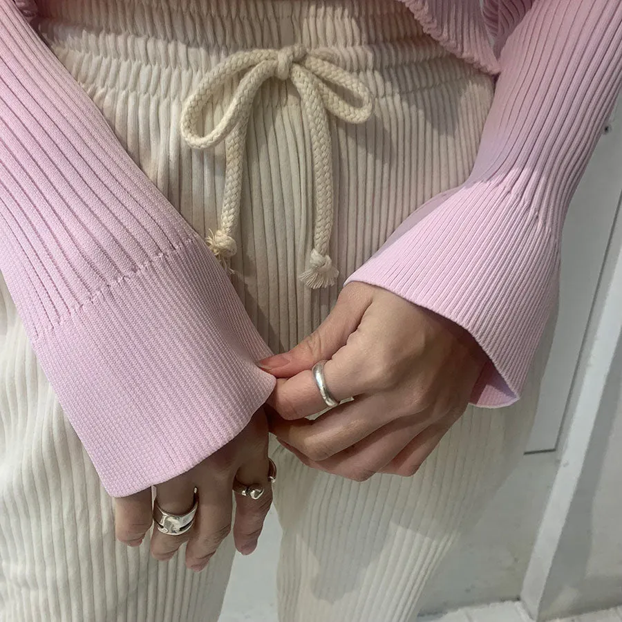 【CFCL/シーエフシーエル】<br>FLUTED CROPPED SHIRT CARDIGAN <br>CF007KE111