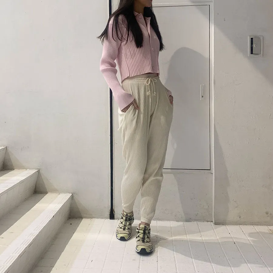 【CFCL/シーエフシーエル】<br>FLUTED CROPPED SHIRT CARDIGAN <br>CF007KE111