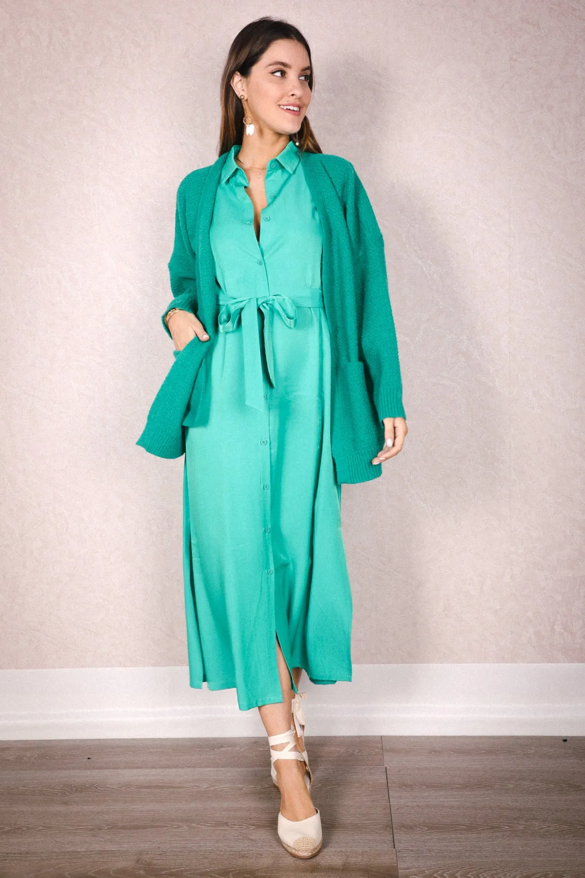 Charmaine green cardigan