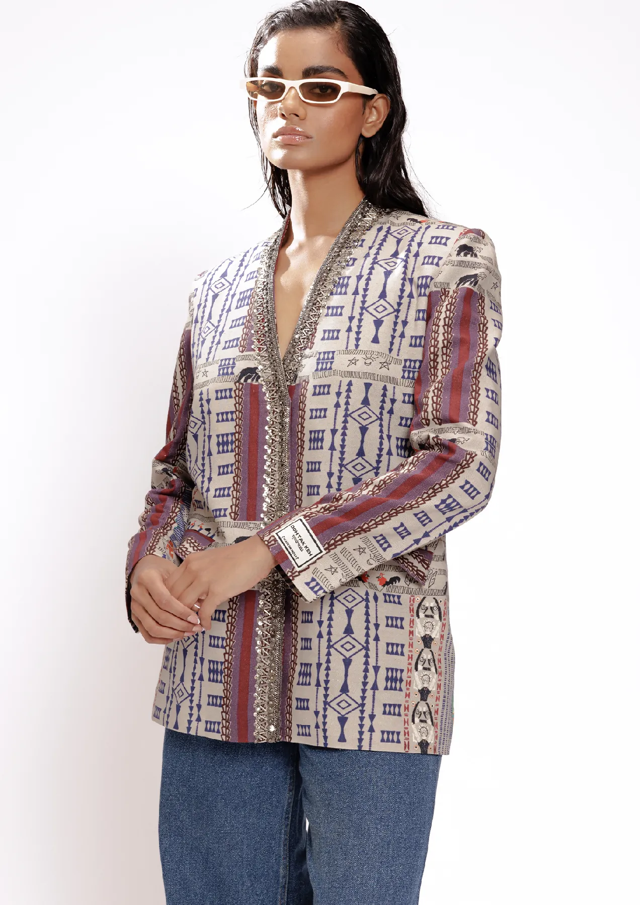 CHIDIYA GHAR BLAZER (embroidered0