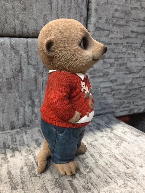 Christmas Meerkat