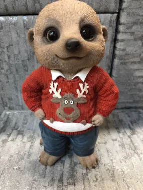 Christmas Meerkat